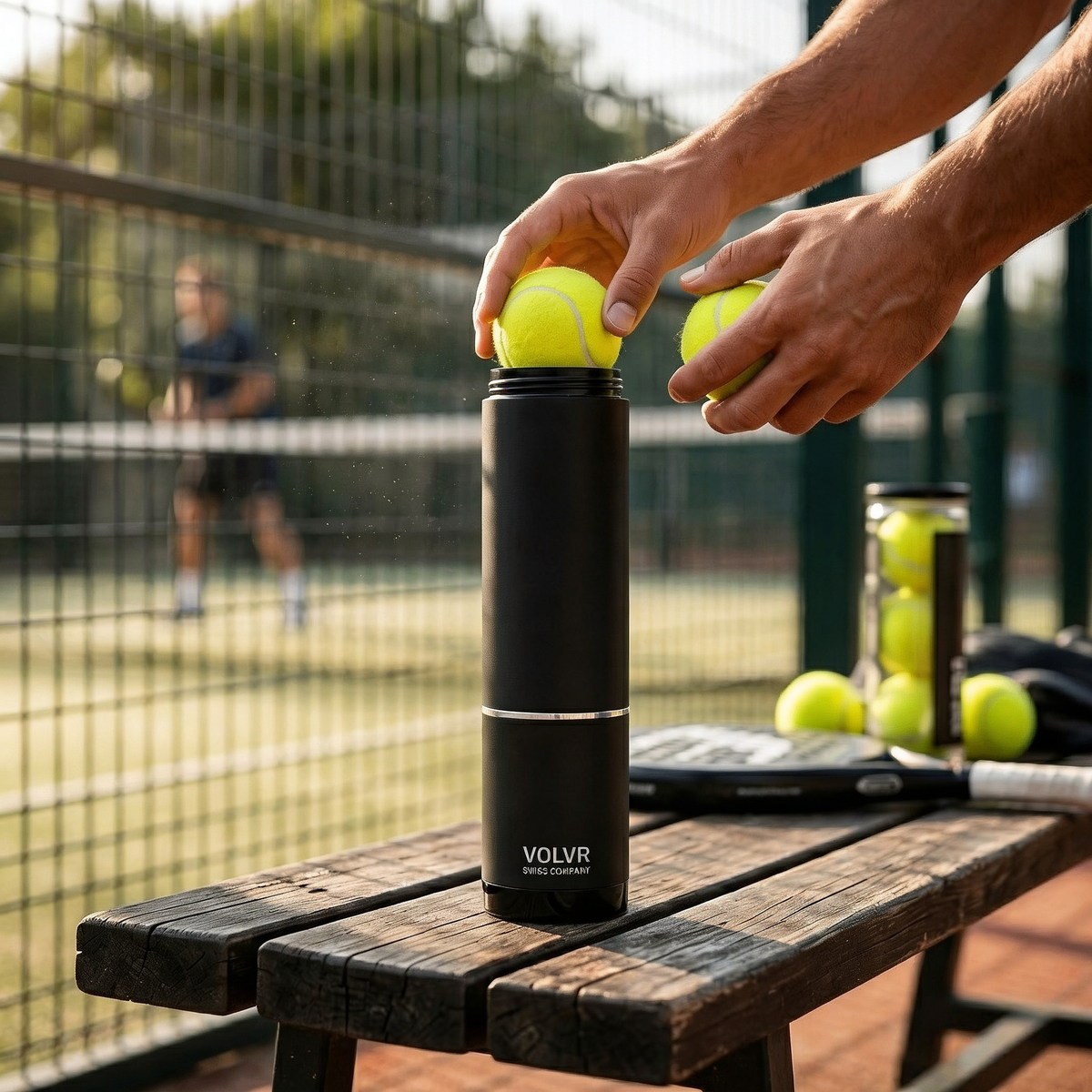 VOLV'AIR — Pressurisateur Electronique pour Balles de Padel